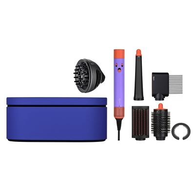 Product Ηλεκτρική Βούρτσα Dyson HS08 and curler Vinca Blue base image
