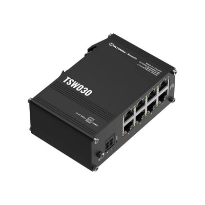 Product Network Switch Teltonika TSW030 / 8x RJ45 100Mbps, IP30 base image