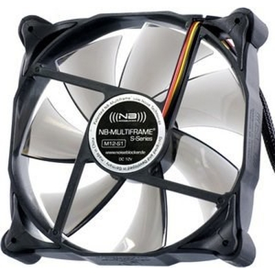 Product Case Fan 12cm Noiseblocker Multiframe M12-PS Black base image
