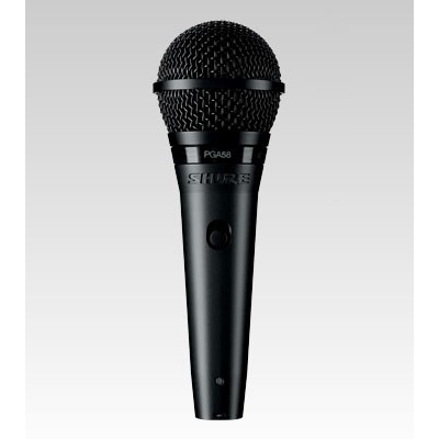 Product Μικρόφωνο Shure PGA58-XLR Black Stage/performance  base image
