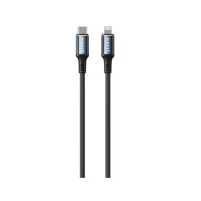 Product Καλώδιο USB Havit CB6311 - Type C to Lightning cable, 1m (Black) base image