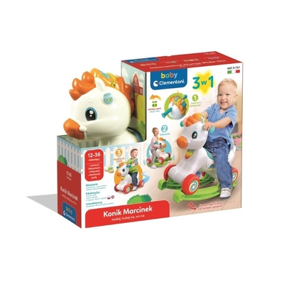 Product Βρεφικό Παιχνίδι CLE BABY interactive horse Marcinek 50928 base image