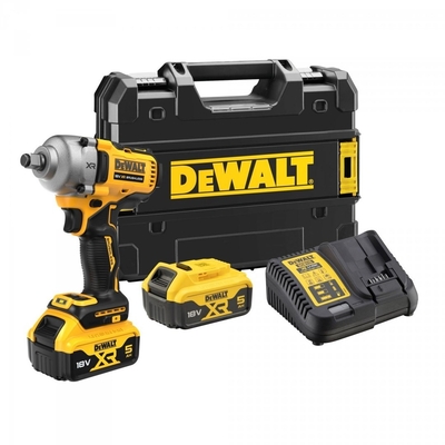 Product Μπουλονόκλειδο Dewalt Impact DCF891P2T 18V 2x5Ah XR 812Nm Yellow, Black base image