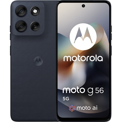 Product Smartphone Motorola Moto g56 5G 8GB 256GB Black Oyster base image