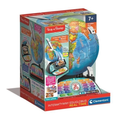 Product Εκπαιδευτικό Παιχνίδι Clementoni Interactive Eduglobus Exploreglobe 50848 base image