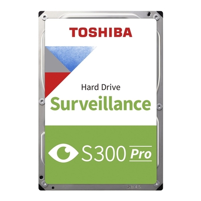 Product Σκληρός Δίσκος 4TB Toshiba S300 Pro Surveillance 7200RPM 512 MB 3.5" Serial ATA III base image