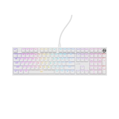 Product Πληκτρολόγιο Ενσύρματο Genesis NKG-2300 USB QWERTY English White base image