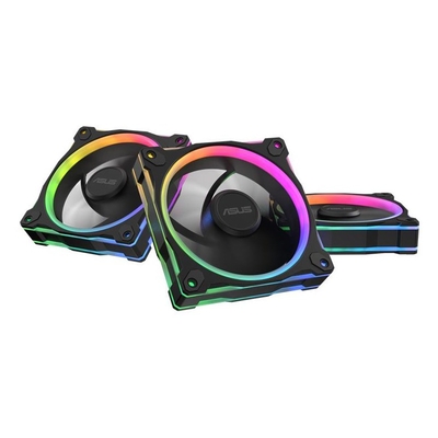 Product Case Fan 12cm Asus Prime MR120 Fan ARGB Reverse Black 3in1 3 pc(s) base image