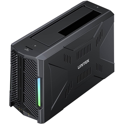 Product Docking Station Σκληρών Δίσκων Storage - Unitek S1234B01-EU SATA III 2.5"/3.5" M.2 USB-C 10Gbps base image