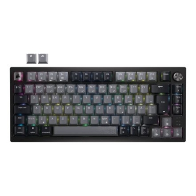 Product Gaming Πληκτρολόγιο Corsair K65 PLUS Wireless 75 % RGB RF Wireless + USB QWERTY Nordic Black base image