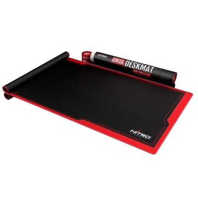 Product Mousepad Nitro Concepts DM16 Gaming Black, Red base image