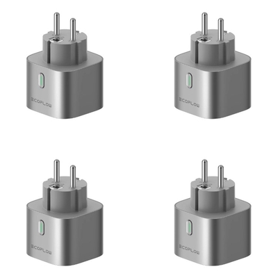 Product Smart Plug Ecoflow EFA-SMARTPLUG-EU-4P Home Silver base image