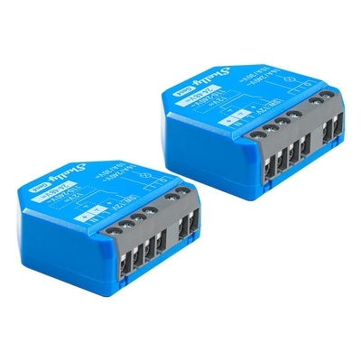 Product Smart Ενδιάμεσος Διακόπτης Shelly 1 Gen4 Smart switch Blue 2 pcs base image