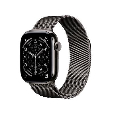 Product Smartwatch Apple Watch Series 11 GPS + Cellular 42mm Slate Titanium with Slate Milanese Loop base image
