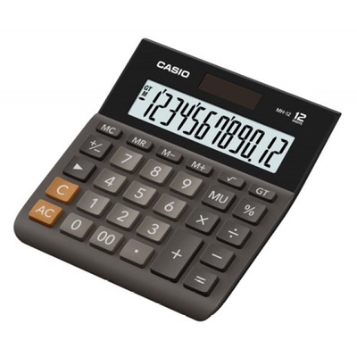 Product Αριθμομηχανή Casio MH-12BK-S 12-digit Black office base image