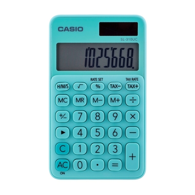 Product Αριθμομηχανή Casio pocket SL-310UC-GN green base image