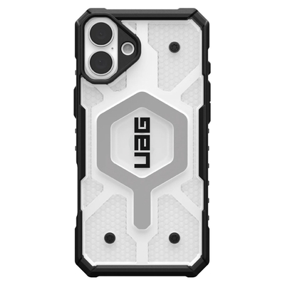 Product Θήκη Κινητού [U] by UAG Pathfinder Clear (6.7") Black, Silver base image