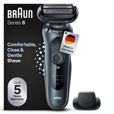 Product Ξυριστική Μηχανή Braun Series 6 61-N1200s Foil Trimmer Black base image