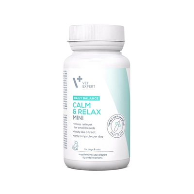 Product Συμπλήρωμα Διατροφής Vetexpert Calm&Relax Mini - for dogs and cats - 30 pcs base image