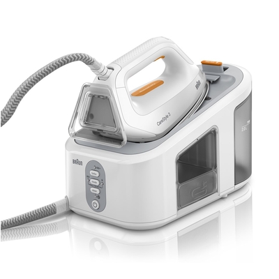 Product Σύστημα Σιδερώματος Braun CareStyle 3 IS3132WH 2400W 2L EloxalPlus Orange, White base image