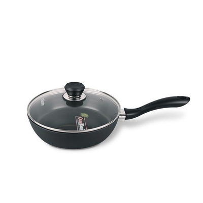 Product Τηγάνι Maestro MR-1205-28 with lid, 28 cm, Black base image