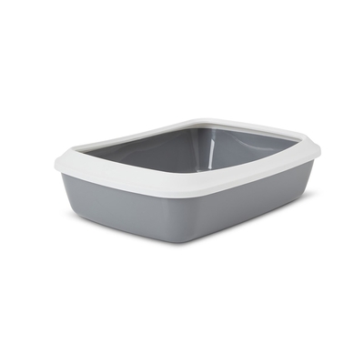Product Τουαλέτα Γάτας Savic IRIZ Litter tray with rim - 42cm - grey base image