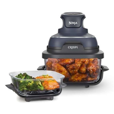 Product Φριτέζα Αέρος Ninja CRISPi Single 3.8L 1700W Hot Blue, Grey, Transparent base image