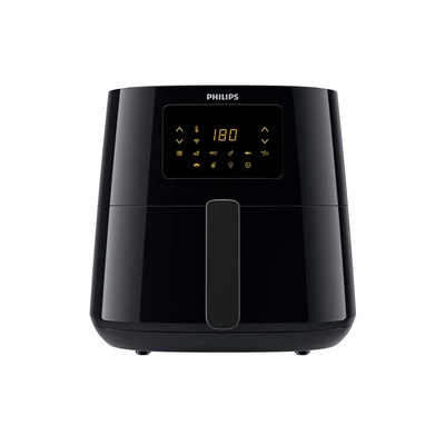 Product Air Fryer Philips Essential HD9280/70 Single 6.2L 2000W Deep Black, Silver base image