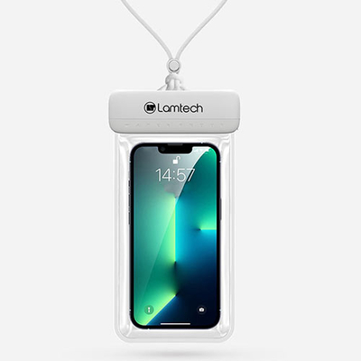 Product Αδιάβροχη Θήκη Κινητού Lamtech SLIP COVER BAG WHITE base image