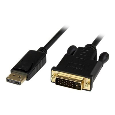 Product Καλώδιο DisplayPort StarTech to DVI Cable 1.8m - Male / Male - 1920x1200 / 1080p - Black base image