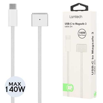 Product Καλώδιο USB Lamtech USB-C TO MAGSAFE 3 MAX 140W 2M base image