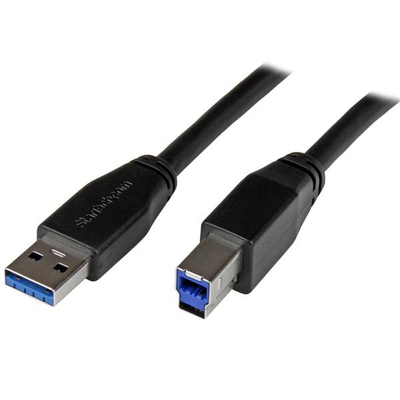 Product Καλώδιο USB A σε USB B Startech USB3SAB10M Μαύρο base image