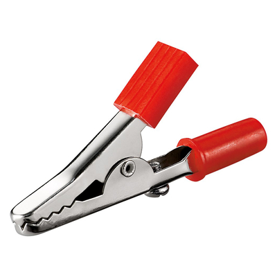 Product Goobay Σετ Κροκοδειλάκια 11413, 45mm, Κόκκινο, 10τμχ base image