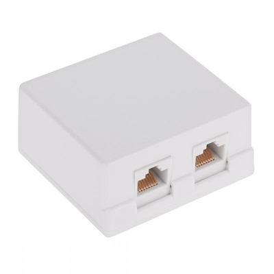 Product Εξωτερική Πρίζα Δικτύου UTPx2 Cat6 base image
