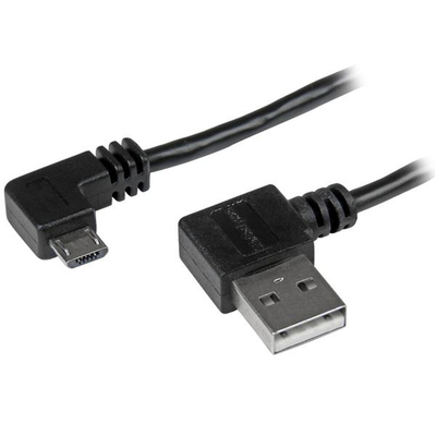 Product Καλώδιο USB σε Micro USB Startech USB2AUB2RA2M Μαύρο base image