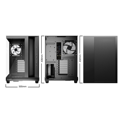 Product Κουτί Η/Υ Be quiet Atx/Micro Atx/Mini-Itx / Black / Midi Tower / Bgw85 base image