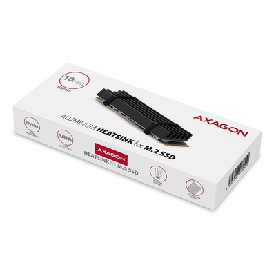 Product Αξεσουάρ Ψύξης SSD Axagon M.2 2280/10Mm Clr-M2L10 base image