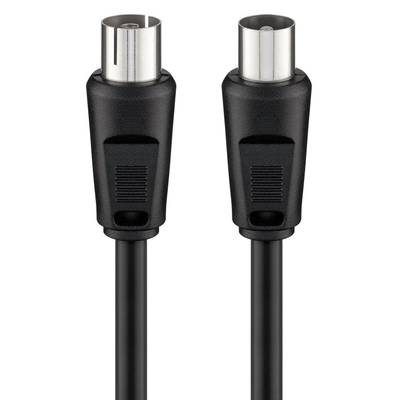 Product Καλώδιο Κεραίας Goobay αρσενικό σε θηλυκό 11722, <70dB, CCS, 2.5m, μαύρο base image