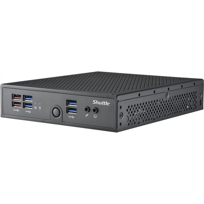 Product Barebone Shuttle DS50U5 Black (Core i5-1335U) fanless Fanless 24-7 ready, w/o WLAN base image