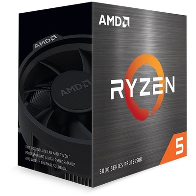 Product CPU AMD AM4 Ryzen 5 6 Box 5600X 3,7GHz MAX Boost 4,6GHz 6xCore 35MB 65W with Wraith Stealth Cooler base image
