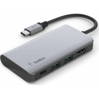Product Docking Station Belkin USB-C 4-in-1 Multiport Adapter base image