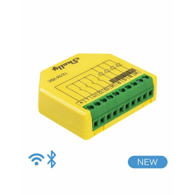 Product LED Controller Shelly Relais Plus RGBW PM WLAN Bluetooth LED flush-mounted base image