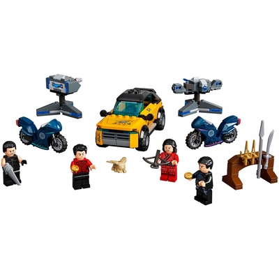 Product Lego Marvel Escape from the Ten Rings 76176 base image