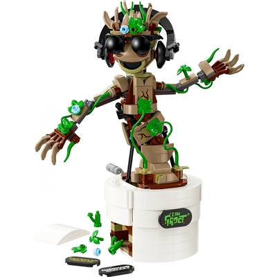 Product Lego Marvel Super Heroes Dancing Groot 76297 base image
