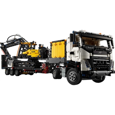 Product Lego Technic Volvo FMX LKW with EC230 Electric Raupenbagger 42175 base image