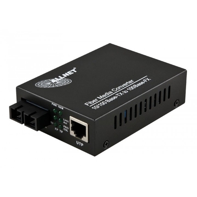 Product Media Converter Allnet 10/100BASE-TX to 100BASE-FX SC 20km ALL-MC106-SC-SM base image