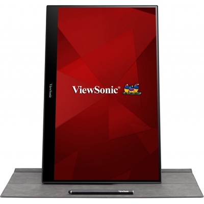 Product Monitor 16" Viewsonic (1920x1080) TD1655 16:9 FHD IPS Touch Portable 6,5ms 60Hz MiniHDMI USB-C silver base image