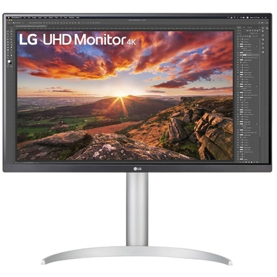Product Monitor 27" LG (3840x2160) 27UP850K-W 16:9 4K IPS 5ms 60Hz HDR10 DP HDMI White base image