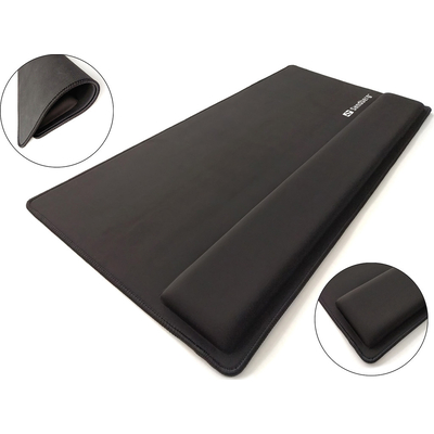 Product Mousepad Sandberg with Wrist Rest 712x350mm Black base image