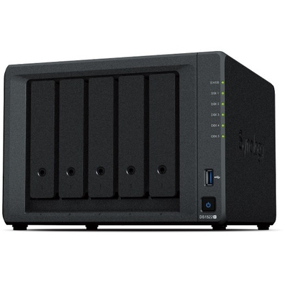 Product NAS Synology 5-Bay DS1522+ - CPU AMD Ryzen R1600 base image